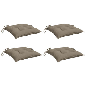 Palettenkissen 4er Set Taupe 50x50 cm