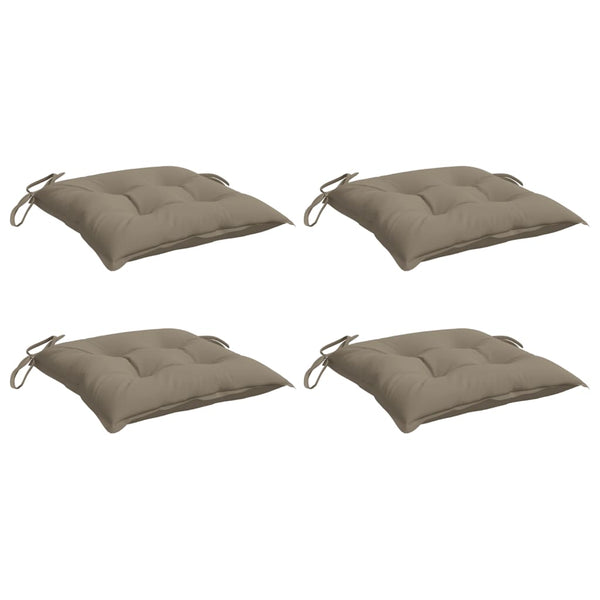 Palettenkissen 4er Set Taupe 50x50 cm