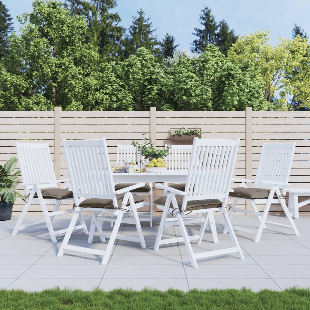 Palettenkissen 6er Set Taupe 50x50 cm