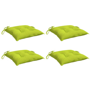 Palettenkissen 4er Set Hellgrün 50x50 cm