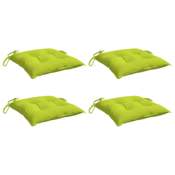 Palettenkissen 4er Set Hellgrün 50x50 cm