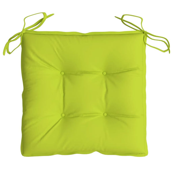Palettenkissen 4er Set Hellgrün 50x50 cm