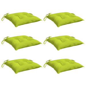 Palettenkissen 6er Set Hellgrün 50x50 cm