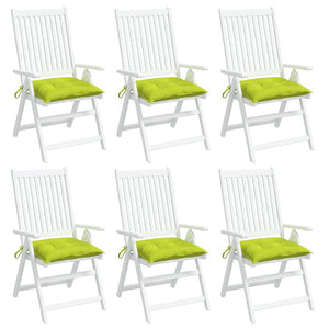 Palettenkissen 6er Set Hellgrün 50x50 cm