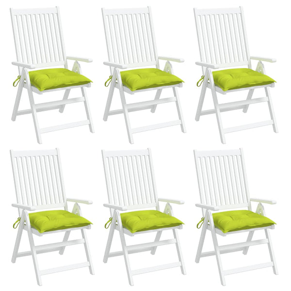 Palettenkissen 6er Set Hellgrün 50x50 cm