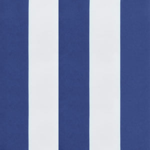 6er-Set Stuhlkissen Blau-Weiß Gestreift 50x50cm