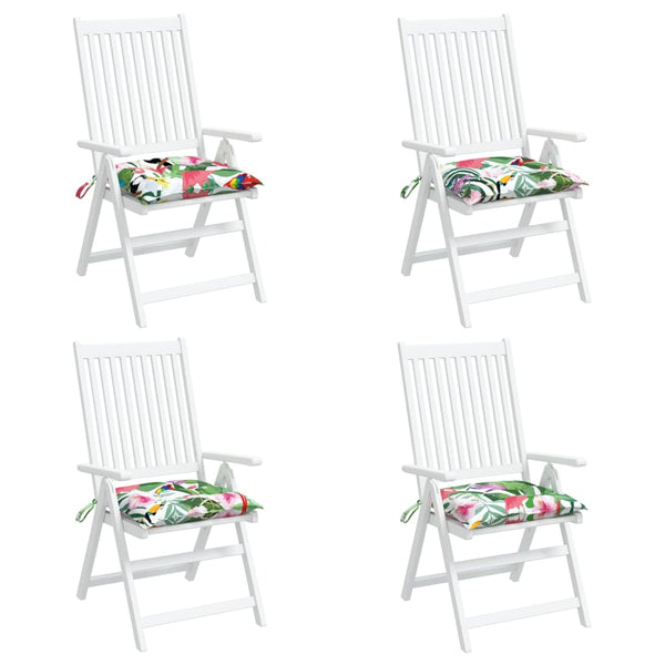 Stuhlkissen 50x50 Mehrfarbig 4er Set