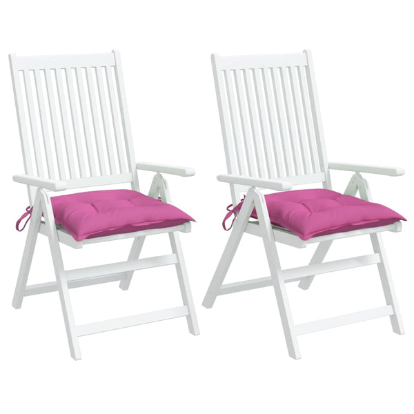 Stuhlkissen Rosa 50x50 cm 2er Set