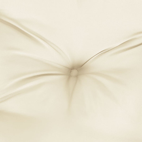 Gartenbank Auflage Creme 100x50 cm