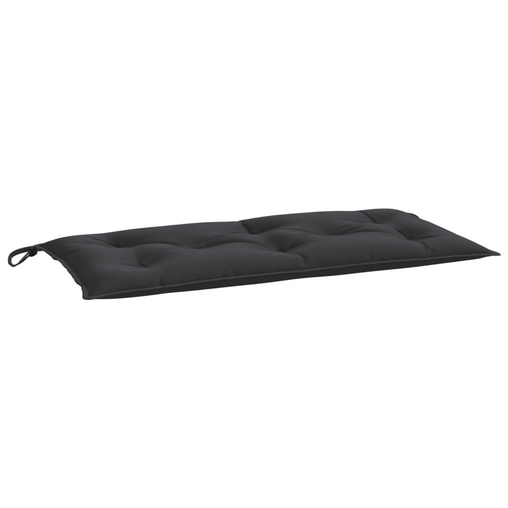 Gartenbank Auflage Schwarz 100x50 cm