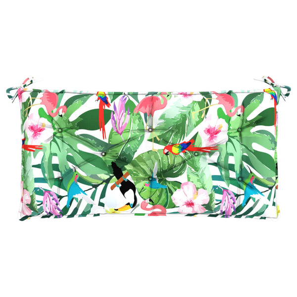 Gartenbank Auflage Mehrfarbig 100x50 cm