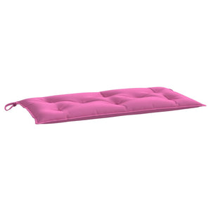 Gartenbank Auflage Rosa 100x50 cm