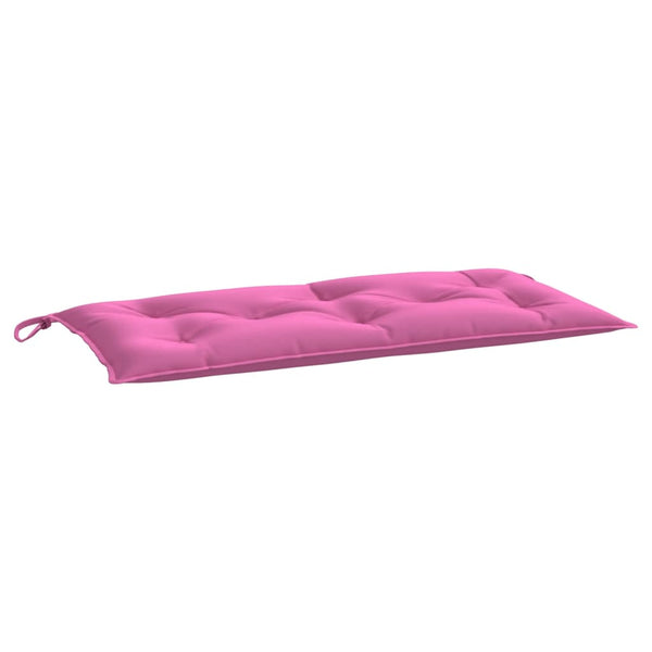 Gartenbank Auflage Rosa 100x50 cm