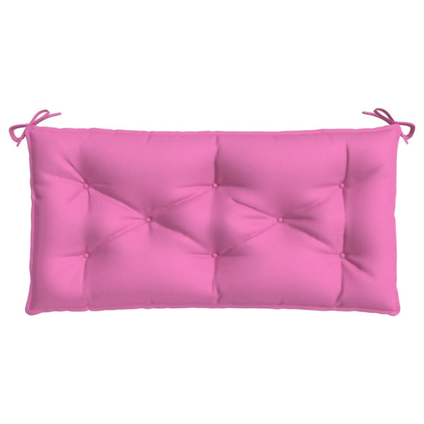 Gartenbank Auflage Rosa 100x50 cm
