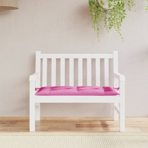 Gartenbank Auflage Rosa 100x50 cm