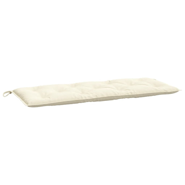 Gartenbank Auflage Creme 120x50 cm