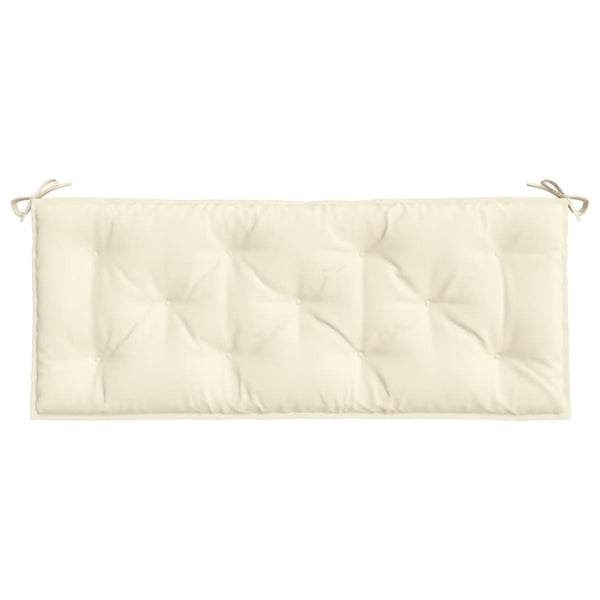 Gartenbank Auflage Creme 120x50 cm