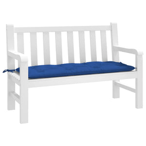 Gartenbank Auflage Blau 120x50 cm