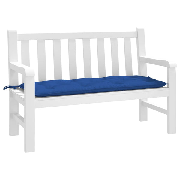 Gartenbank Auflage Blau 120x50 cm
