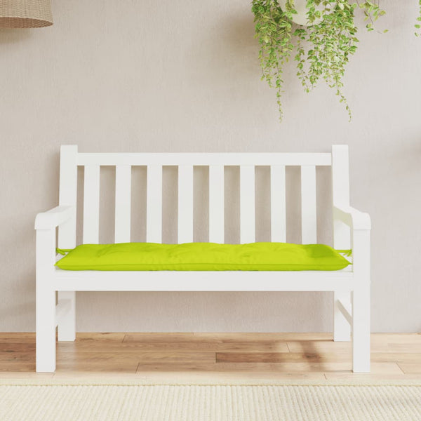 Gartenbank Auflage Knallgrün 120x50 cm