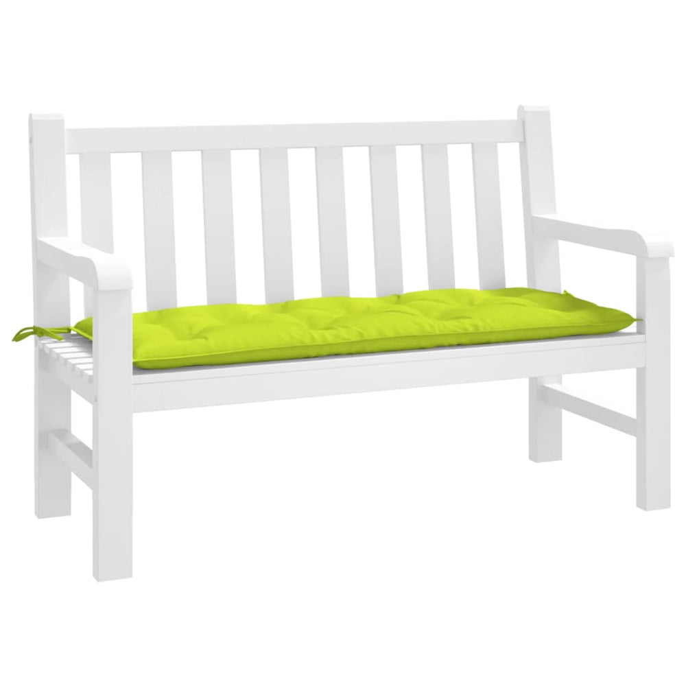Gartenbank Auflage Knallgrün 120x50 cm