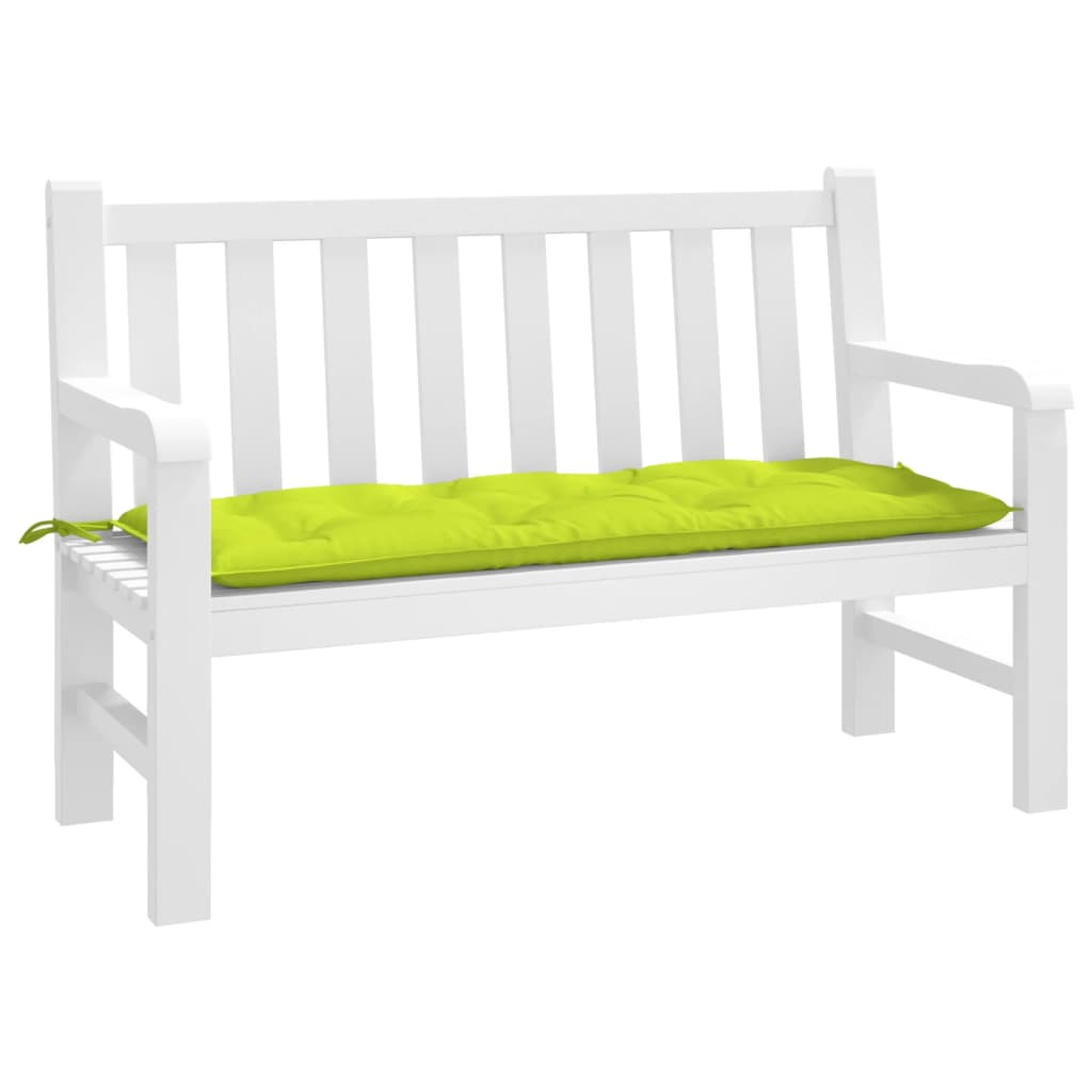 Gartenbank Auflage Knallgrün 120x50 cm