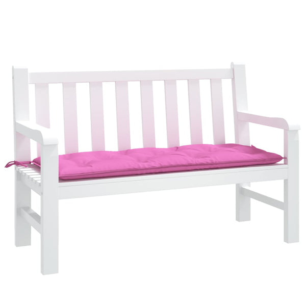 Gartenbankauflage Rosa 120x50 cm