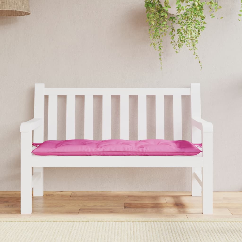 Gartenbankauflage Rosa 120x50 cm