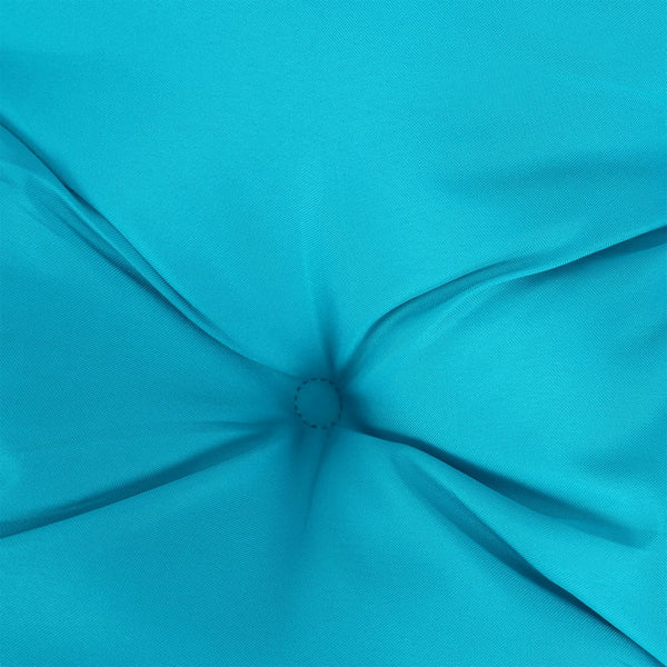 Türkise Gartenbankauflage 120x50 cm