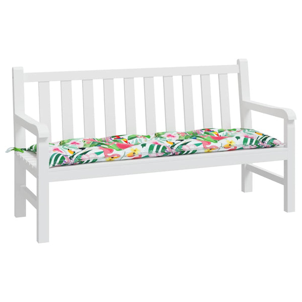 Mehrfarbige Gartenbank Auflage 150 cm