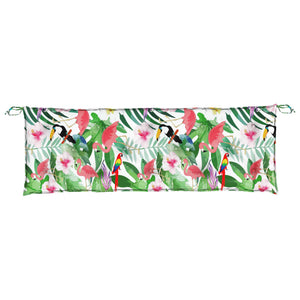 Mehrfarbige Gartenbank Auflage 150 cm