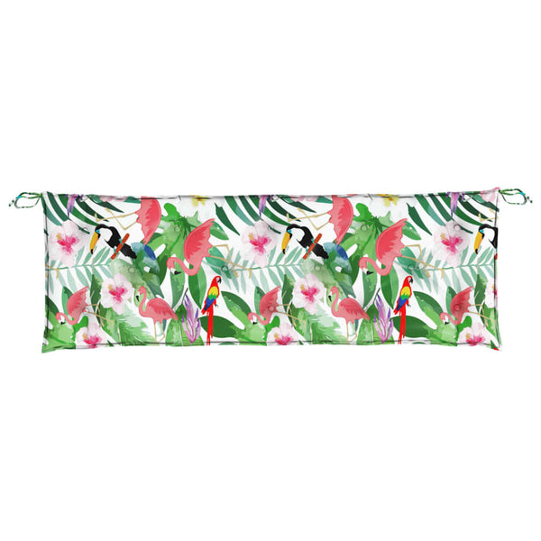 Mehrfarbige Gartenbank Auflage 150 cm