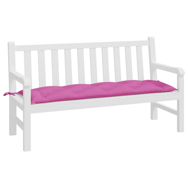 Gartenbank Auflage Rosa 150x50 cm