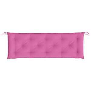 Gartenbank Auflage Rosa 150x50 cm