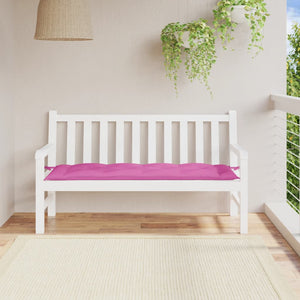 Gartenbank Auflage Rosa 150x50 cm