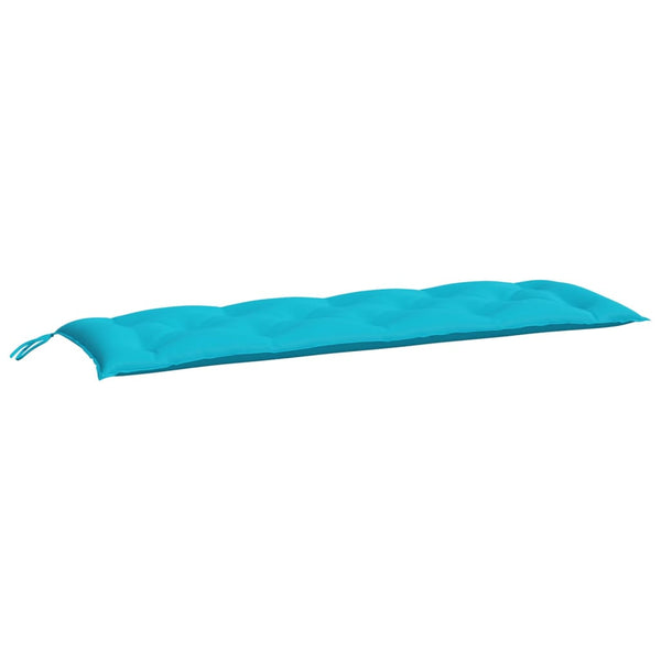 Türkise Gartenbankauflage 150 cm