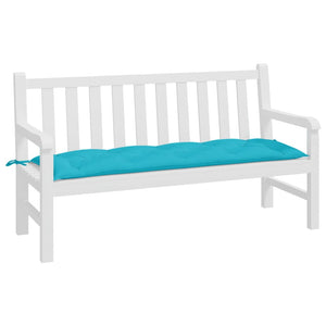 Türkise Gartenbankauflage 150 cm