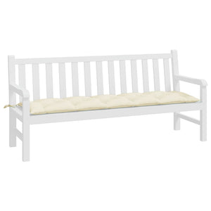 Gartenbankauflage Creme 180 cm Oxford-Gewebe