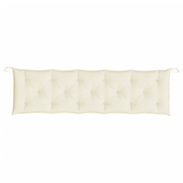 Gartenbankauflage Creme 180 cm Oxford-Gewebe
