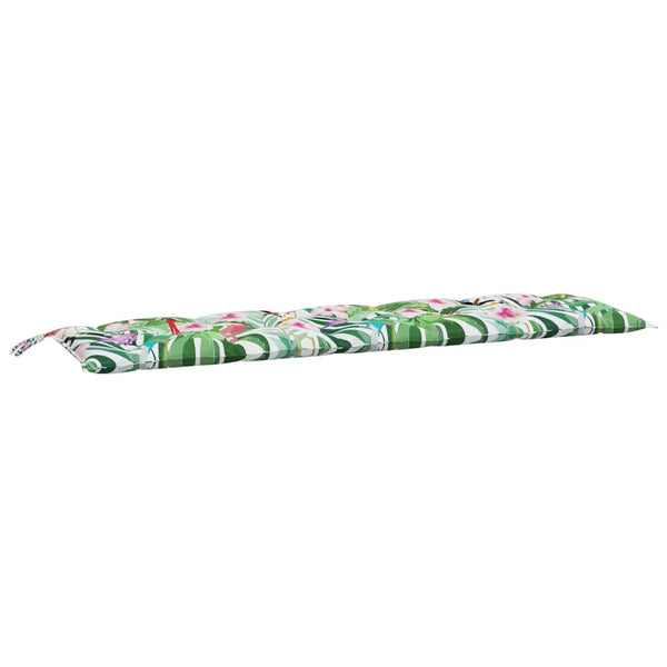 vidaXL Coussin de banc de jardin multicolore 180x50x7 cm Tissu Oxford