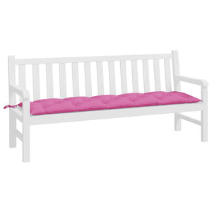Gartenbankauflage Rosa 180 cm Oxford-Gewebe