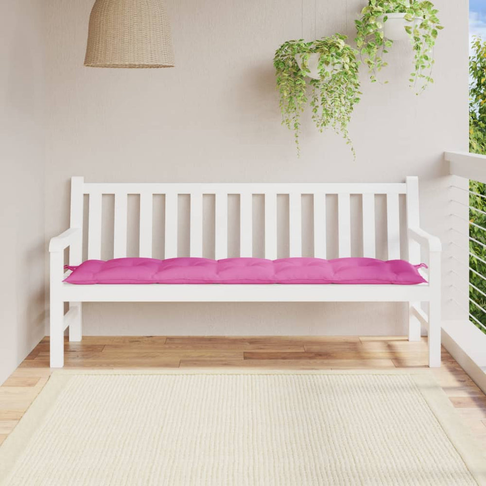 Gartenbankauflage Rosa 180 cm Oxford-Gewebe
