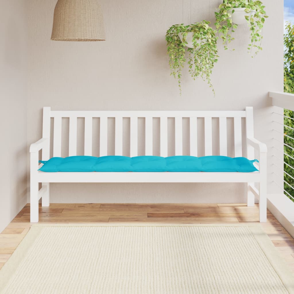 Türkis Gartenbank Auflage 180 cm Oxford
