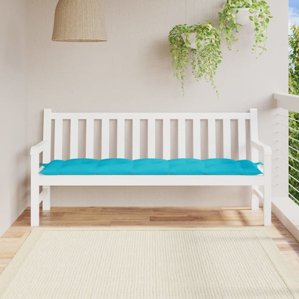 Türkis Gartenbank Auflage 180 cm Oxford