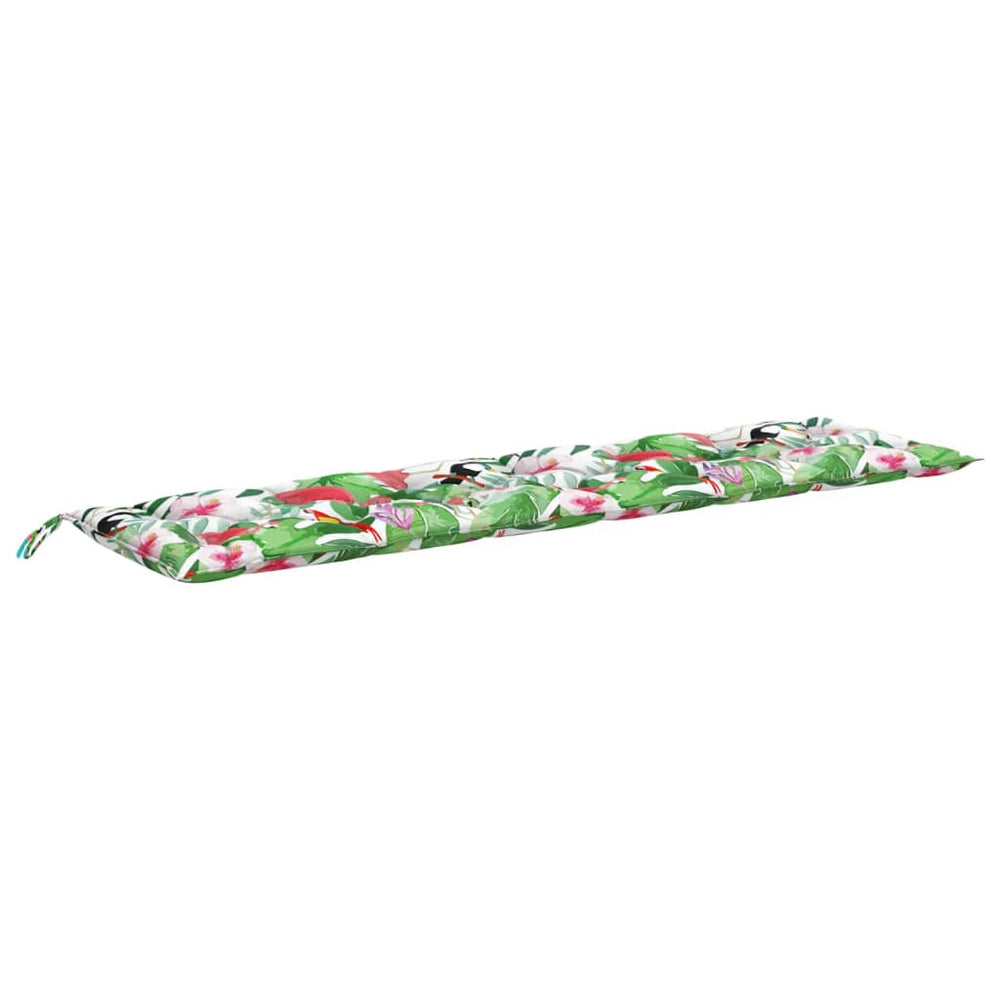 Mehrfarbige Gartenbankauflage 200x50 cm