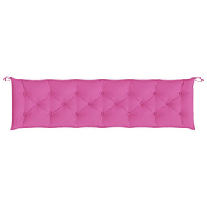Gartenbank Auflage Rosa 200 cm
