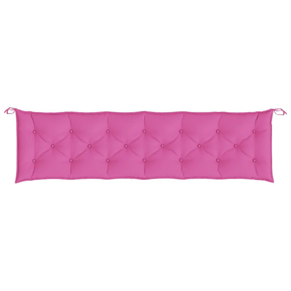 Gartenbank Auflage Rosa 200 cm