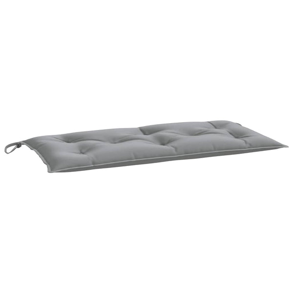 Gartenbank Auflagen 2er Set Grau 100x50 cm