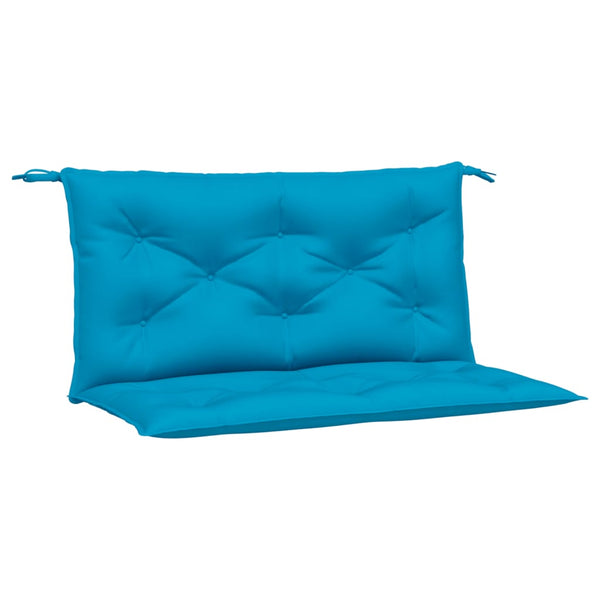 Gartenbank Auflagen Hellblau 100x50 cm 2er Set
