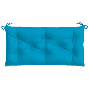 Gartenbank Auflagen Hellblau 100x50 cm 2er Set